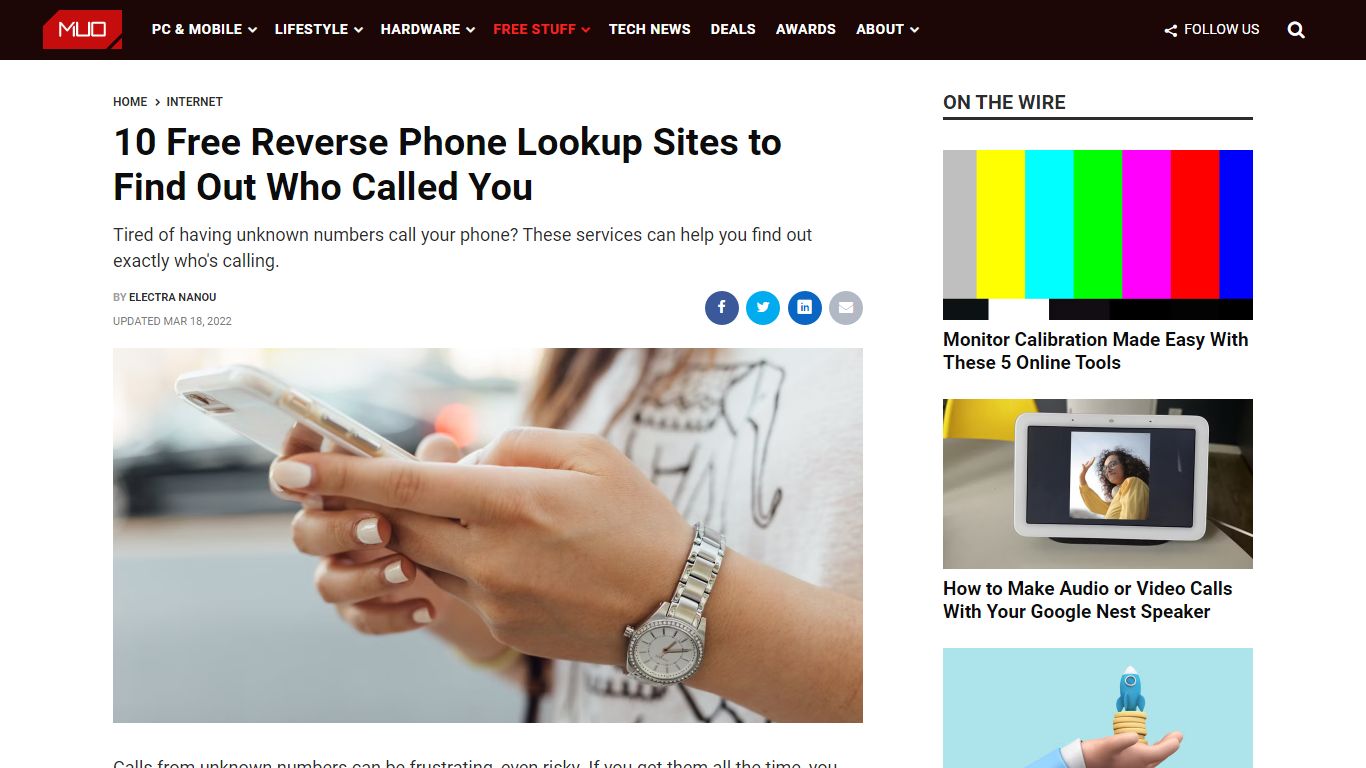 10 Free Reverse Phone Lookup Sites to Find Out Who Called You - MUO